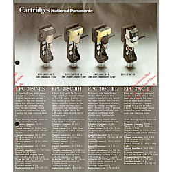Platine vinyle Technics SL-1700 + Cellule Technics EPC-205C-II L + diamant EPS-205EX
