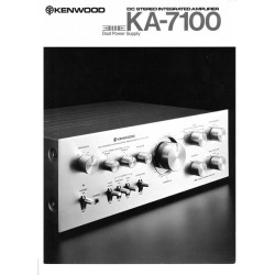 Kenwood KA-7100 Brochure publicitaire