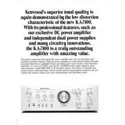 KENWOOD KA-7100 - Vintage Hi-Fi Amplifier